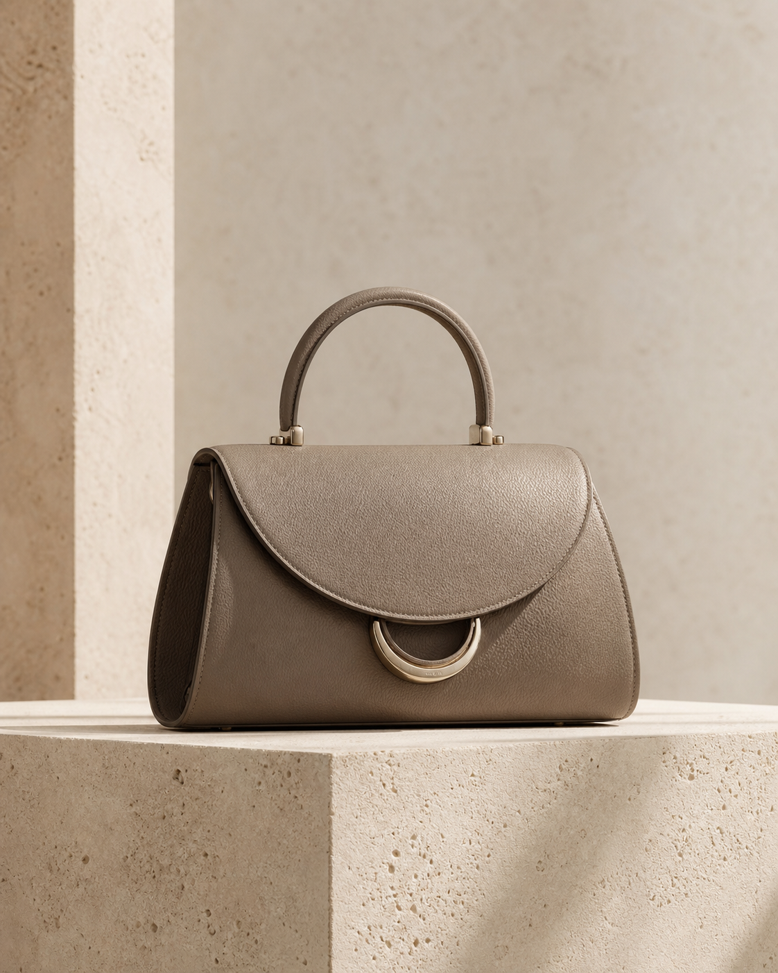 The Arc Bag — Smoke Taupe